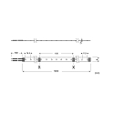 Radium LED Strip RaLED Star 400, IP00, 24Vdc, 70 LED/m, 3.6W/m 2700K 440lm/m 120�, customizable x 0.8cm