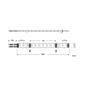 RADIUM Radium LED Strip RaLED Colormix Star 500, IP00, 24Vdc, 70 LED/m, 14.4W/m RGB 560lm/m 120�, customizable x 1cm