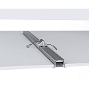 RADIUM wing profile SMALL - FOR 1 STRIP built-in version, black, anodised
