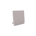 Eindkap MEDIUM U FLAT, wit