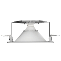 Regiolux downlight CHANGY-B TRIZONE - UGR<19 ETM multipower, set back, with lens optics IP40, white 