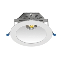 Downlight CHANGY-TB TRIZONE - UGR<10 ETM multipower, set terug, met lensoptiek IP40, wit 