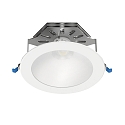 Downlight CHANGY-B TRIZONE - UGR<25 ETM multipower, set terug, met lensoptiek IP54, wit 
