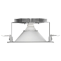 Regiolux Downlight CHANGY-B TRIZONE - UGR<25 ETM multipower, set terug, met lensoptiek IP54, wit 