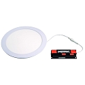 Plafondinbouwarmatuur TALAN M � 220MM Plug&Play stijf, CCT Switch, multipower IP44, wit 