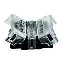Directe verbinder VARDAFLEX SELECT 1CM - PUSH CCT Switch, Tunable White, mat, transparant