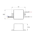 Rutec Convertor 700MA / 2.1-3.5W constante stroom, schakelbaar