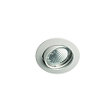 Plafondinbouwarmatuur MR16 draaibaar IP20, gepoedercoat, wit