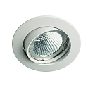 Plafondinbouwarmatuur MR16 draaibaar IP20, gepoedercoat, wit