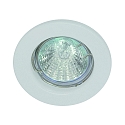 Downlight MR16 rond, stijf IP20, wit mat