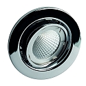Inbouwarmatuur MR16 draaibaar IP20, chroom