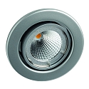 Inbouwarmatuur MR16 draaibaar IP20, chroom mat