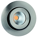 Inbouwarmatuur RINCA COB rond, draaibaar, roteerbaar, constante stroom IP20