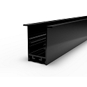 kraagvorm profiel TKP25/42 / 2M set terug, diep, zwart