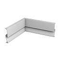 Hoekverbinder SOCKET PROFILE PFG401 hoek binnen, zilver