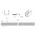 Rutec Projekt Profiel VARDAFLEX NEON PIKO SVQ/TVQ - 2M - 2M, aluminium