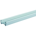U-profiel FLAT 23/12 - 2M plat, aluminium ge�loxeerd