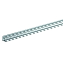 U-profiel MUP8/8 MINI - 2M, aluminium ge�loxeerd