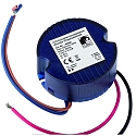LED besturingsprogramma 350MA / 8-12W rond, met open kabel, constante stroom, dimbaar, blauw