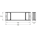 Rutec Projekt Dimmer KNX ACTOR 350MA spanningsconstante, 4 Kanaal, KNX bestuurbaar, blauw