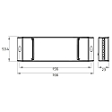Rutec Projekt Dimmer 0/1-10V (ACTIVVE) / 200-240V / 350MA / 15W constante stroom, 1 Kanaal