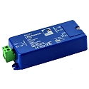 Dimmer 1-10V IN / PWM OUT / 12V-96W / 24V-192W 1 Kanaal, PWM-dimuitgang, blauw