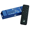 Controller RF 12V/24V - 240W/480W - RGBW 4 Kanaal, RGBW, met afstandsbediening, blauw, zwart