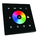 Aanraakpaneel 1 ZONE RGBW DMX TOUCH GLASS 4 Kanaal, DMX-stuursignaaluitgang, zwart