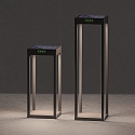 SIGOR Oplaadbare zonnelamp RADIA MAXI met sensor IP65, grafietgrijs
