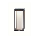 Oplaadbare zonnelamp RADIA MOON MINI met sensor IP65, grafietgrijs