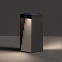 SIGOR Oplaadbare zonnelamp MILIO FULL met sensor IP65, grafietgrijs