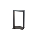 Oplaadbare zonnelamp AXIS MINI met sensor IP65, grafietgrijs