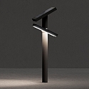 SIGOR Oplaadbare zonnelamp HELIOSTEPPER met sensor IP65, grafietgrijs