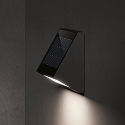 SIGOR battery solar lamp ECOSTEP WALL with sensor IP65, graphite grey