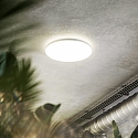 SIGOR surface luminaire SHINE 30 IP20, white dimmable