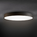 SIGOR Opbouw armatuur DISC IP20, zwart dimbaar