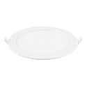 recessed luminaire FLED DOWNLIGHT SLIM CCT Switch, with diffuser IP20, white  18W 1300lm 3000 / 4000 / 5000K 120� 120� CRI 90