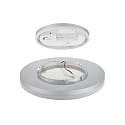 SIGOR Plafondarmatuur CIRCEL 22 IP54, zilver 