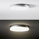 SIGOR Plafondarmatuur CIRCEL 40 IP54, zilver 