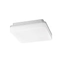 surface luminaire SQUARE 22 IP54, silver 