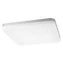 surface luminaire SQUARE 40 IP54, silver 