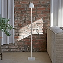 LED Staanlamp op batterijen NUINDIE, IP54, 2.2W  2700K / 2200K (Flex-Mood) 180lm, dimbaar, Grafietgrijs , gepoedercoat