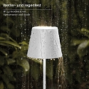 LED Staanlamp op batterijen NUINDIE, IP54, 2.2W  2700K / 2200K (Flex-Mood) 180lm, dimbaar, Grafietgrijs , gepoedercoat