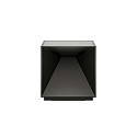 battery table lamp NUTALIS 10X10CM cube shape, CCT Switch, with touch dimmer, with charger IP54, night black dimmable