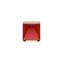 Tafellamp op batterijen NUTALIS MINI 8X8CM Cubusvorm, CCT Switch, met Touch-Dimmer, met Lader, met Wandbevestiging IP54