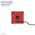 SIGOR Tafellamp op batterijen NUTALIS MINI 8X8CM Cubusvorm, CCT Switch, met Touch-Dimmer, met Lader, met Wandbevestiging IP54