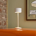 SIGOR Tafellamp op batterijen VELUNA up / down, CCT Switch, Set van 1, met Touch-Dimmer IP44, sneeuwwitje dimbaar