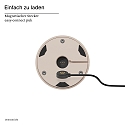 SIGOR Tafellamp op batterijen NUDROP CCT Switch, met Touch-Dimmer IP54, duin beige dimbaar