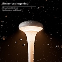 SIGOR Tafellamp op batterijen NUDROP CCT Switch, met Touch-Dimmer IP54, saliegroen dimbaar