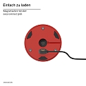 SIGOR Tafellamp op batterijen NUDROP CCT Switch, met Touch-Dimmer IP54, vuurrood dimbaar